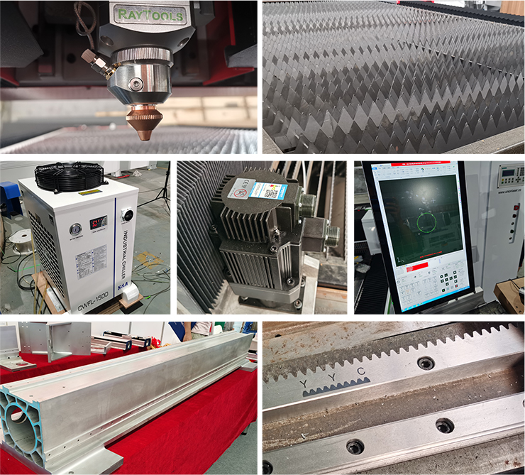 1.5kw 3kw 6025 Ipg Sheet Metal Fiber Laser Cutting Machine For Steel 1.5kw 3kw 6025 Ipg 鈑金光纖激光切割機用於鋼