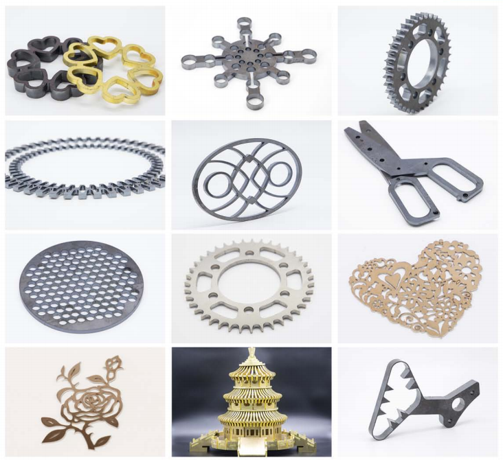 1000w 2000w Sheet Steel Metal Tube Cnc Fiber Laser Cutting Machine For Sale 1000w 2000w 鈑金管數控光纖激光切割機出售