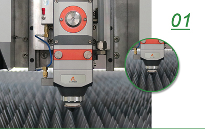 4000w Metal Fiber Laser Cutting Machine With Yaskawa Servo Motor 安川伺服電機4000w金屬光纖激光切割機