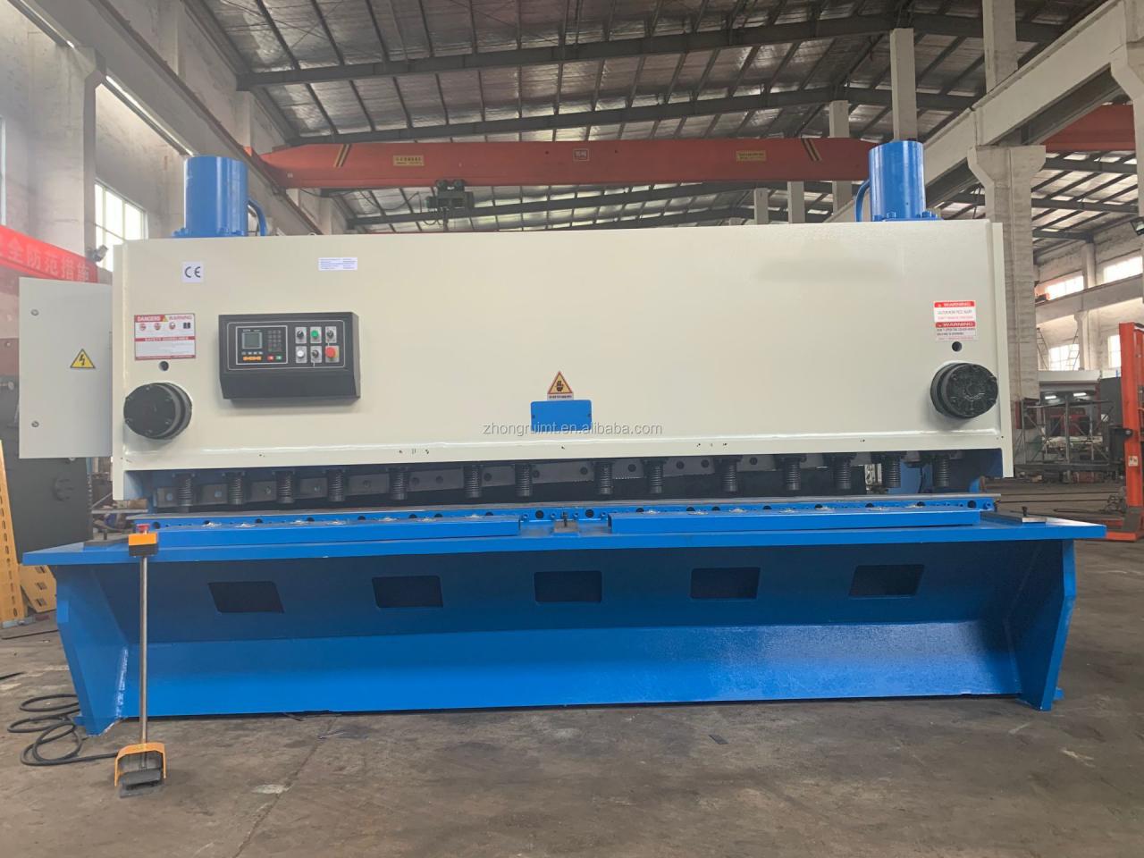 4mmx2500 Hydraulic Shearing Steel Plate Cutting Machinery Steel Plate Shear 4mmx2500液壓剪切鋼板切割機械鋼板剪切機