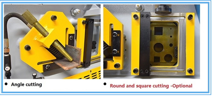 60t Q35-16 Hydraulic Ironworker Shearing Punching Bending And Notching Machine 60噸Q35-16液壓鐵工剪板衝彎開槽機