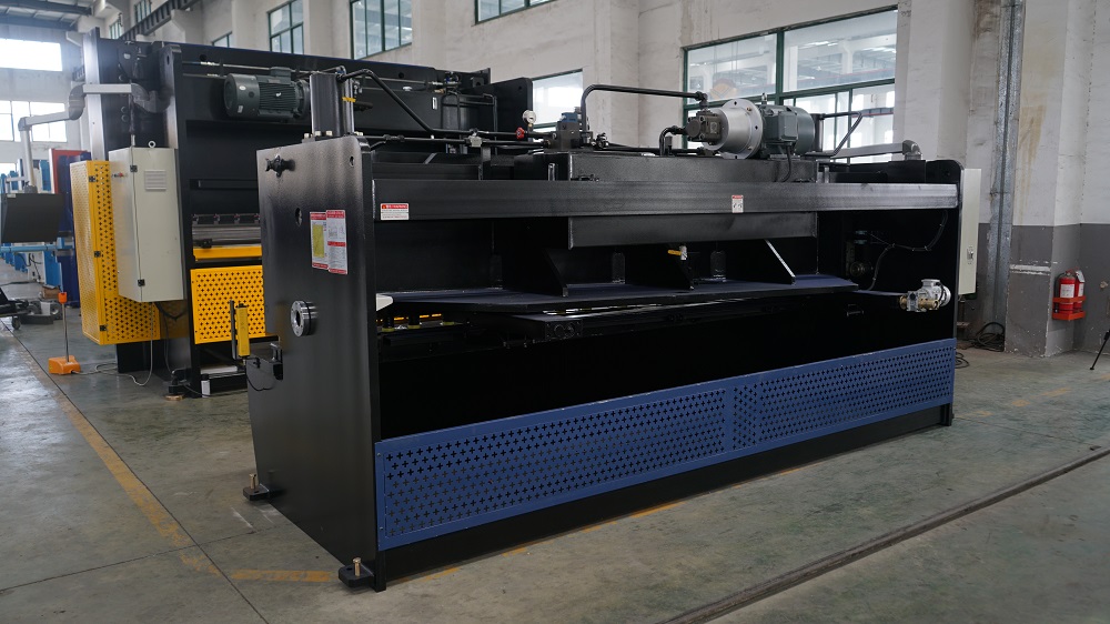 6*3200mm Guillotine Shears Metal Shear Hydraulic Iron Sheet Cutting Shearing Machine 6*3200mm 斷頭台剪 金屬剪 液壓 鐵皮 剪板機