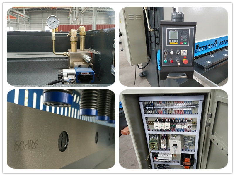 6mm*3200 Hydraulic Steel Plate Cutting Machinery Steel Plate Shearing Machine 6mm*3200液壓鋼板切割機械鋼板剪板機