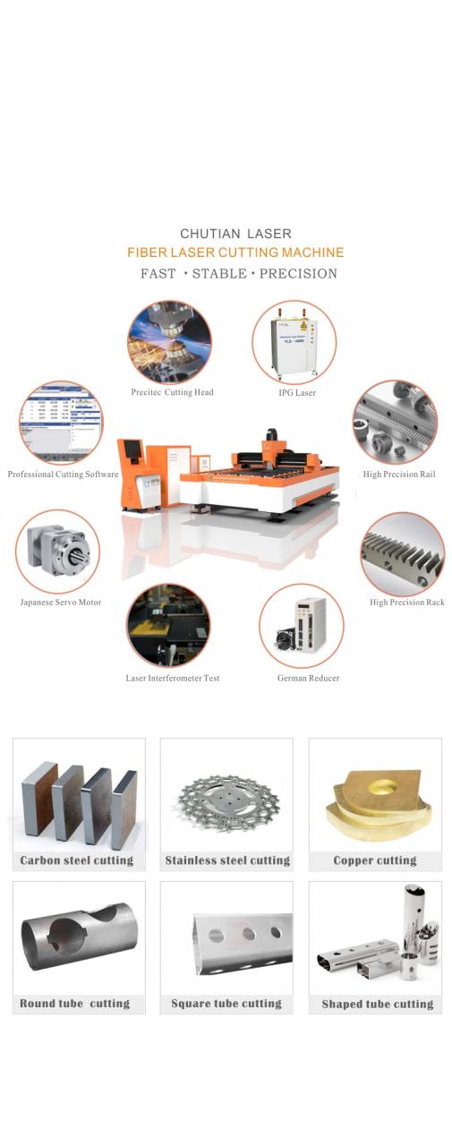 Cnc Laser Manufacture 500W 1000W 2000W Stainless Steel Fiber Laser Cutting Machine 數控激光製造500W 1000W 2000W不銹鋼光纖激光切割機