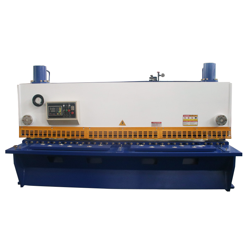 Cnc Nc Hydraulic Press Metal Guillotine Shear Machine For Carbon Stainless Steel Sheet Cnc數控液壓機金屬斷頭台剪切機碳不銹鋼板