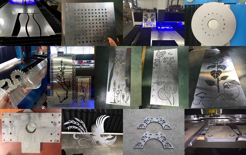 Cnc Sheet Metal Fiber Laser Cutting Machine 數控鈑金光纖激光切割機