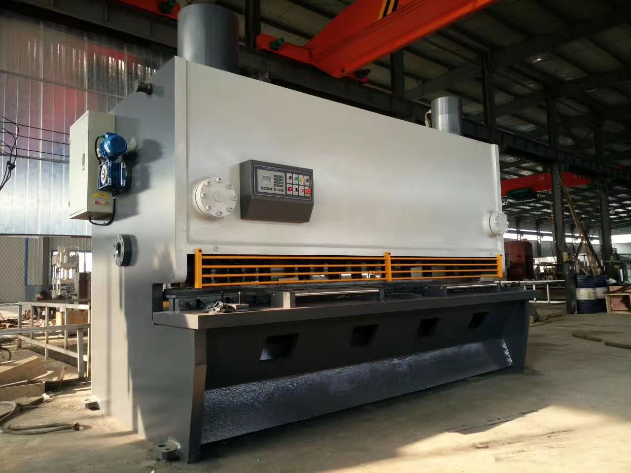 Guillotine Hydraulic Shearing Machine Price Sheet Metal Qc11y-12x4000 斷頭台液壓剪板機價格鈑金Qc11y-12x4000