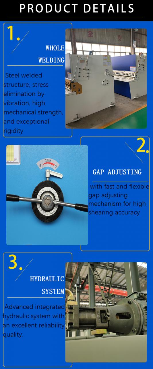 液壓斷頭台剪板機 Qc12y 8 * 6000mm 斷頭台工業鈑金鋁不銹鋼切割剪板機