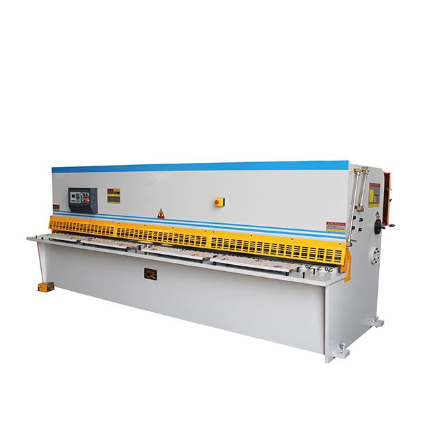 Hydraulic Swing Beam Shearing Machines Electric Guillotine Machine Qc12y-12x3200 液壓擺式剪板機電動斷頭台機 Qc12y-12x3200