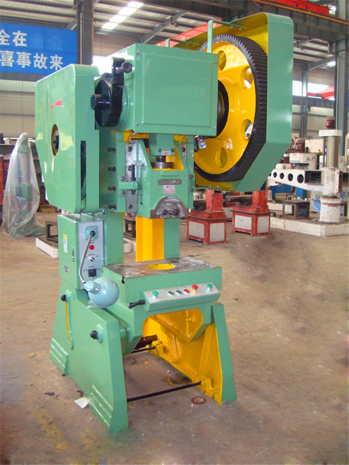 J23 Series 10 Ton Pneumatic Power Press Aluminium Lid Punching Machine J23系列10噸氣動壓力機鋁蓋沖孔機
