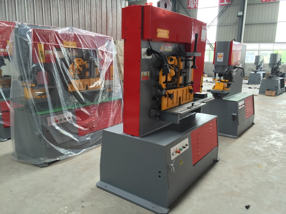 Q35y Series Multifunctional Hydraulic Iron Worker Combined Shearing And Punching Machine Q35y系列多功能液壓鐵工剪沖一體機