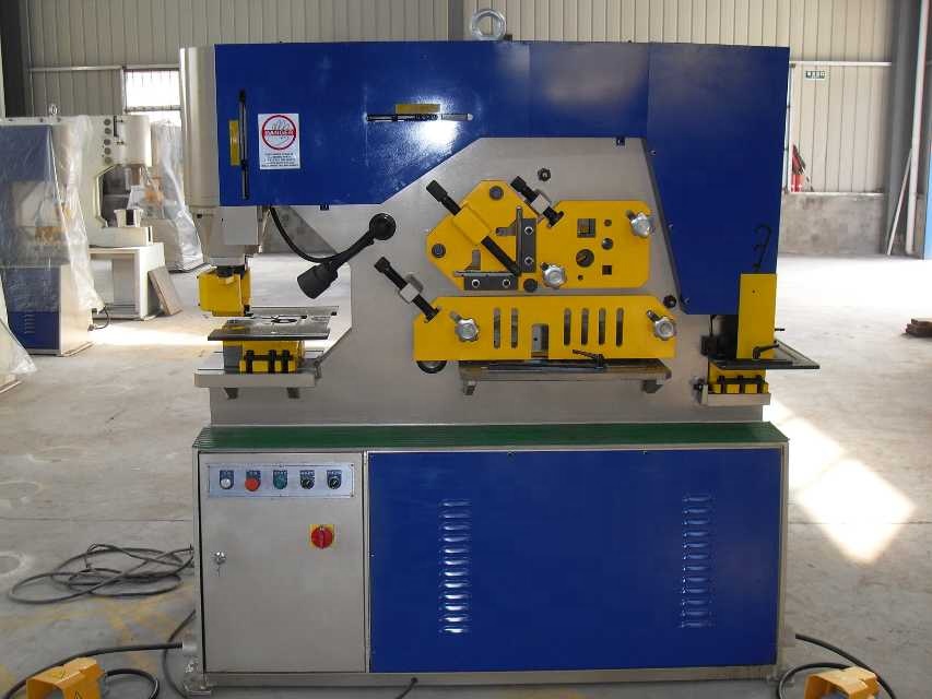 Q35y Series Multifunctional Hydraulic Iron Worker Combined Shearing And Punching Machine Q35y系列多功能液壓鐵工剪沖一體機