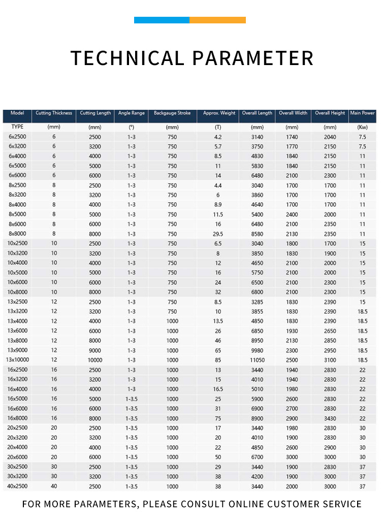 QC11K 10 12 16 mm 3200 4000mm Metal Guillotine Shear CNC Guillotine Shearing Machine QC11K 10 12 16 mm 3200 4000mm 金屬剪板機 數控剪板機