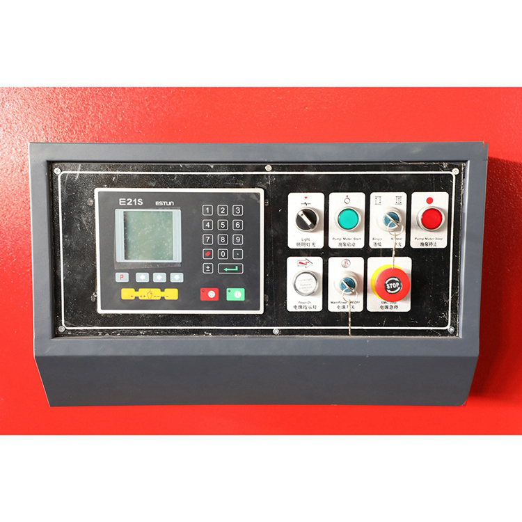 Qc12y / Qc12k Sheet Metal Steel Plate 6mm X 3200 Cnc Hydraulic Swing Beam Shear Machine Qc12y / Qc12k 鈑金鋼板 6mm X 3200 數控液壓擺梁剪板機