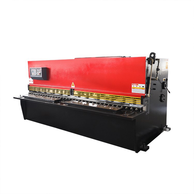 Qc12y / Qc12k Sheet Metal Steel Plate 6mm X 3200 Cnc Hydraulic Swing Beam Shear Machine Qc12y / Qc12k 鈑金鋼板 6mm X 3200 數控液壓擺梁剪板機
